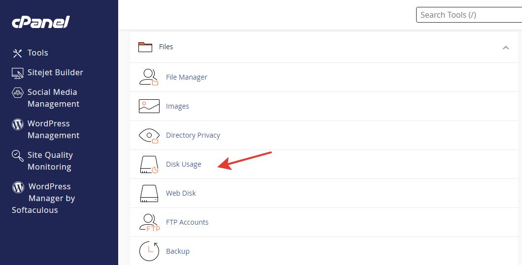 WebDAV cPanel Interface